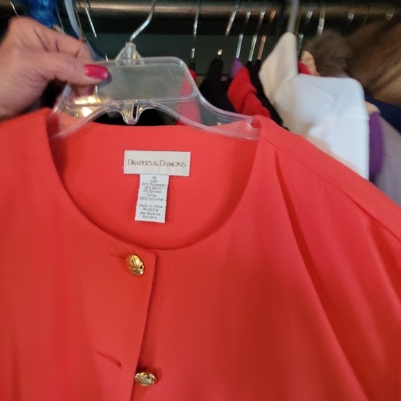 Drapers & Damons, 12, red blazer - Picture 2 of 3